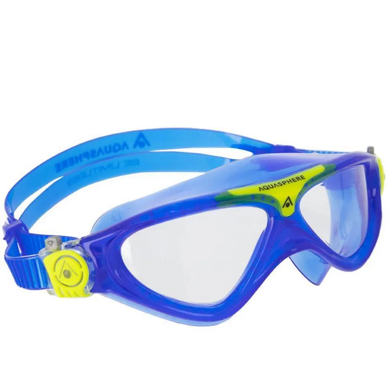 Aqua Sphere Vista Junior Goggle Clear Lens Blue/Yellow-1